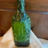 Wine Bottle Serving Dish - w/ Cross formed on Back