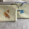 Fishing Enthusiast Embroidered Zipper Bag