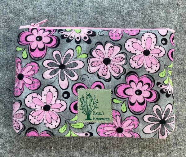 Flower Power Zipper Bag